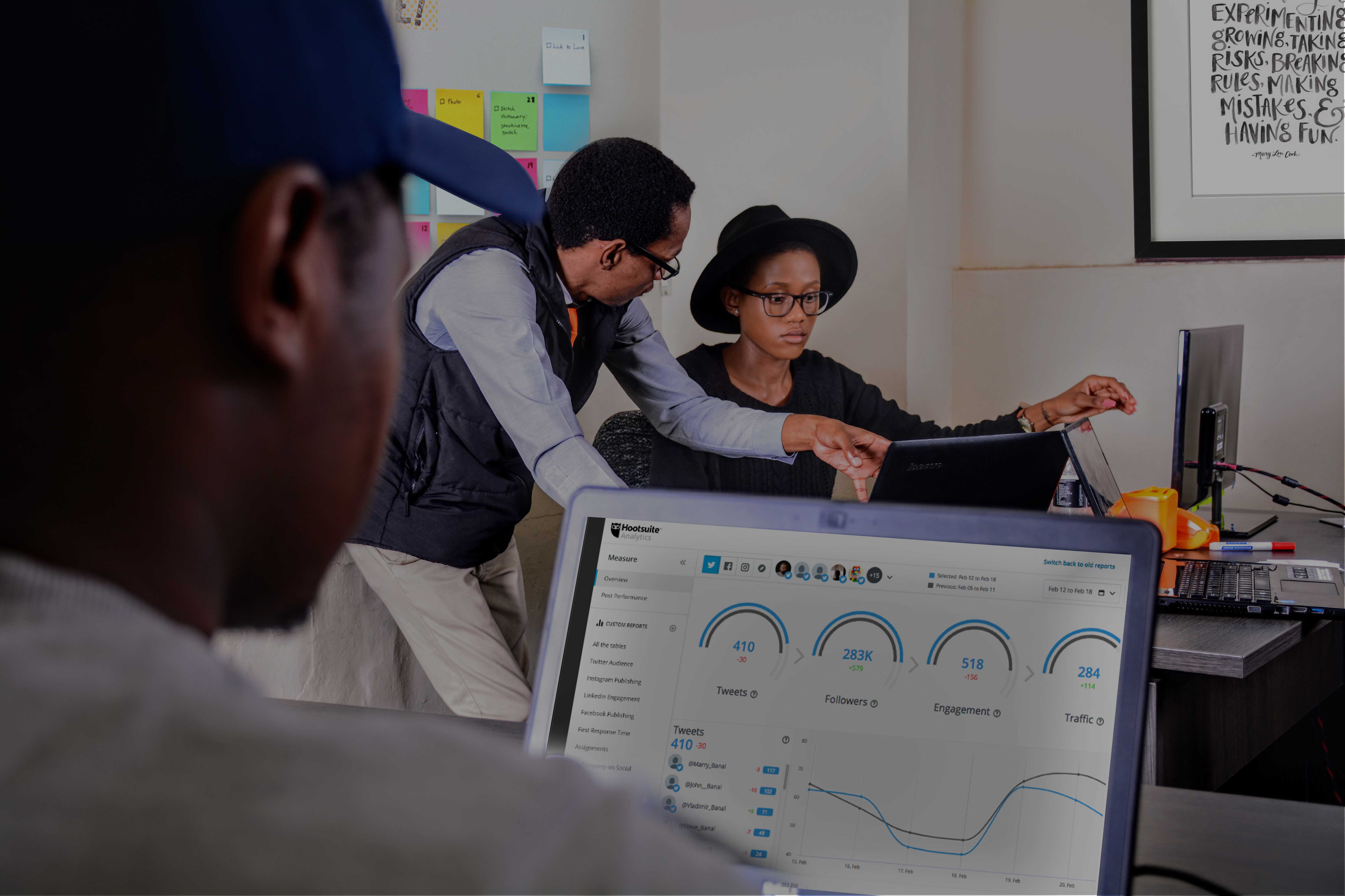 Digital marketing planning and reporting workspace